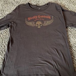 Harley Davidson long sleeve tee shirt.